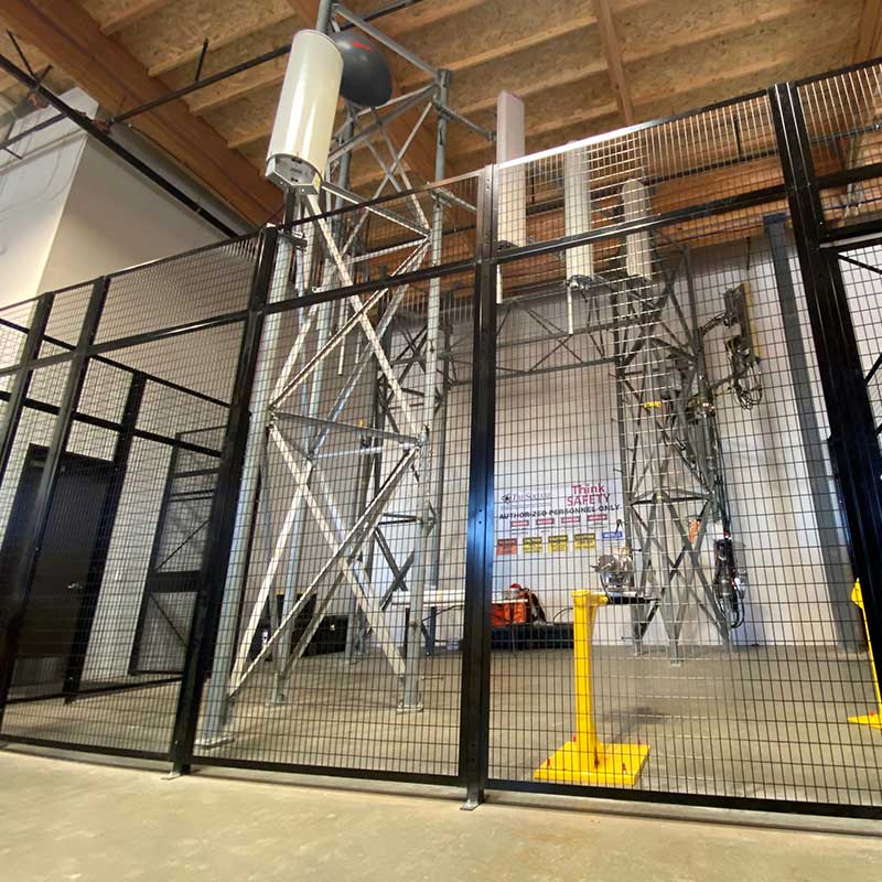 photo of communications equipment training facility